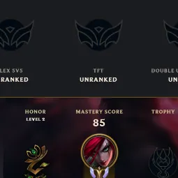 ⚡EUNE ⸱ G3 80% WR | Unverified ✅| 20890 BE | 350 RP💰| Untouched-Loot| Check Description 1