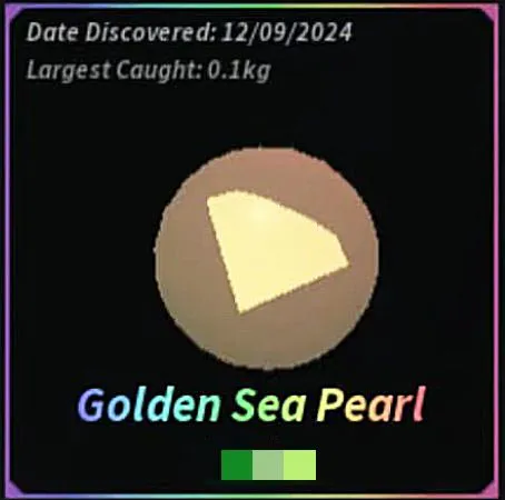 🟡 Golden Sea Pearls 🌊 Item For Rod Of The Eternal King 🐋 GSP 🔺 FISCH 🛑 FAST DELIVERY 🚚