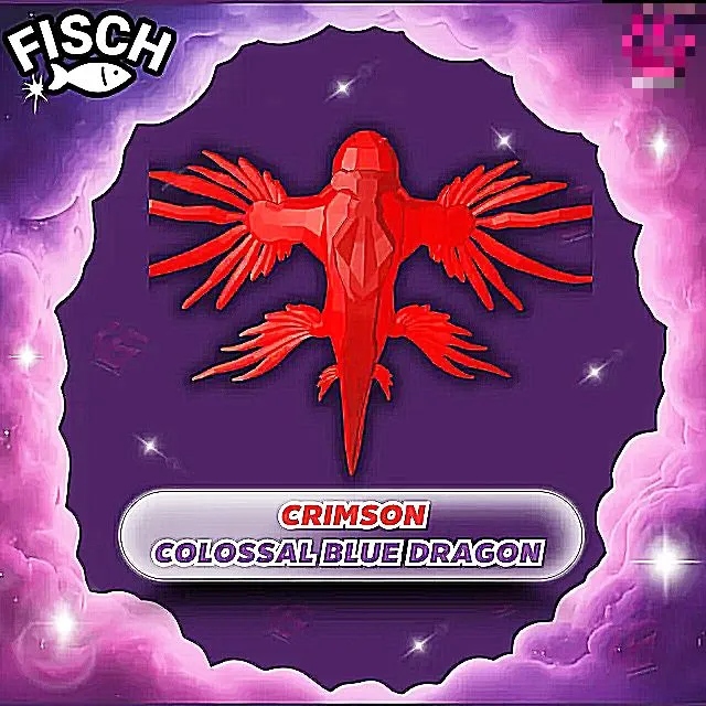 🔥 Crimson Colossal Blue Dragon 🐉 CCBD 〽️ FISCH 🗯 FAST DELIVERY 🚚 