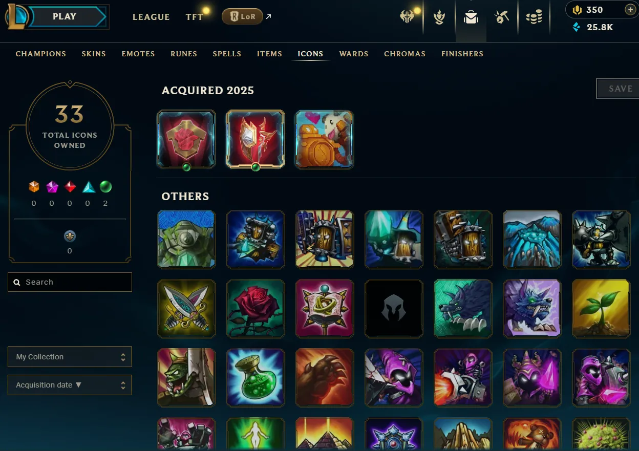 ⚡ EUNE ⸱ Gold IV 67% WR  🎉 | Hand- ( leveled + Boosted ✌️ ) | Unverified ✅ | 25875 BE | 350 RP💰 | Untouched-Loot 🔰 | Check Description ⬇️ thumbnail 3