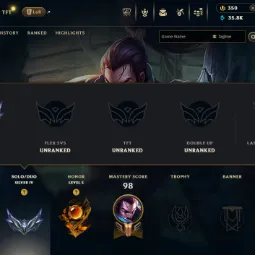 ⚡ 【 EUNE 】 ⸱ Silver IV ⚡ | Hand - ( leveled + Boosted ✌️ ) | Unverified ✅ | 35850 BE 💵 | 350 RP 💰 | opened-Loot 🔒 |Check Description 🔰 thumbnail 4