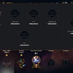 ⚡ 【 EUNE 】 ⸱ Iron IV 0% WR +19Games ⚡ | Hand - ( leveled + De-ranked ✌️ ) | Unverified ✅ | 39280 BE 💵 | 350 RP 💰 | Untouched-Loot 🔒 | Check Description 🔰 thumbnail 4