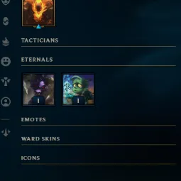 ⚡ EUNE ⸱ Gold IV 63% WR | Hand- ( leveled + Boosted ✌️ ) | Unverified ✅ | 23325 BE | 350 RP💰 | Untouched-Loot | Check Description 🔰 thumbnail 5
