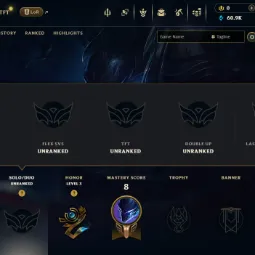 ⚡ 【 EUNE 】 ⸱ LVL30 High MMR 2400 🎉 ⚡ | ( Ranked Ready +10 QP ✌️ ) Unverified ✅ | 60900 BE 💵 |Check Description 🔰 thumbnail 5