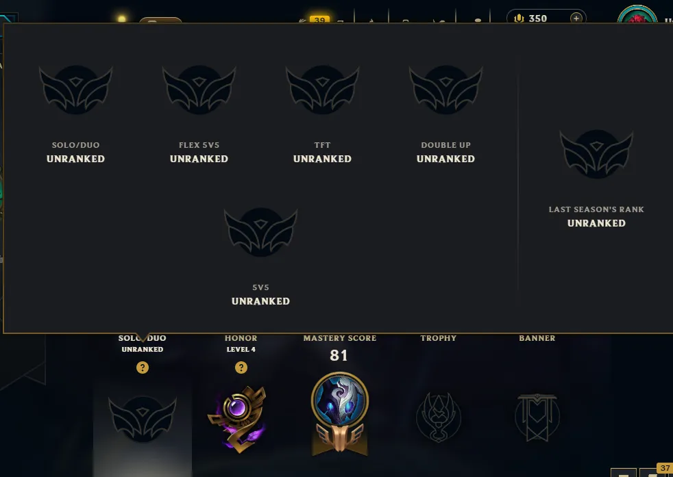 ⚡ 【 NA 】 ⸱ HAND-LEVELED LVL30 High MMR 2600 🎉 88.9% WR ⚡ | ( Ranked Ready +10 QP ✌️ ) Unverified ✅ | 8030 BE 💵 | 350 RP 💰| Untouched-Loot 🔒 |Check Description 🔰 thumbnail 8