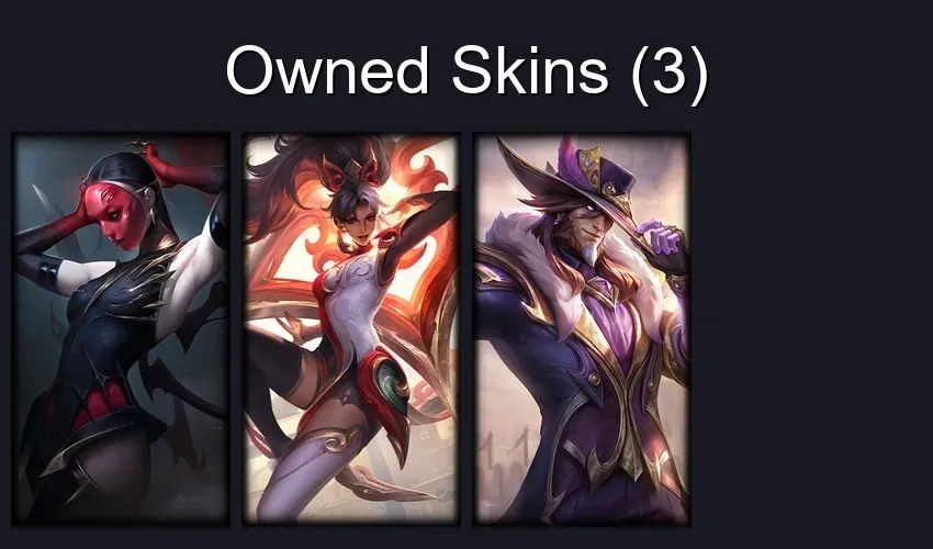 🔫【EUW】⸱ 🐉 3 Skin⸱ 🎠 24 Champ⸱ 🔫 Platinum 2 IN PLACEMENTS ⚠️ Email Access⸱ 🐉 2026 Ready⸱ 💠 120 RP⸱ 📬 21870 BE⸱ 🎠 Honor 3⸱ 💳 Level 37 #QFQZG2EU thumbnail 3