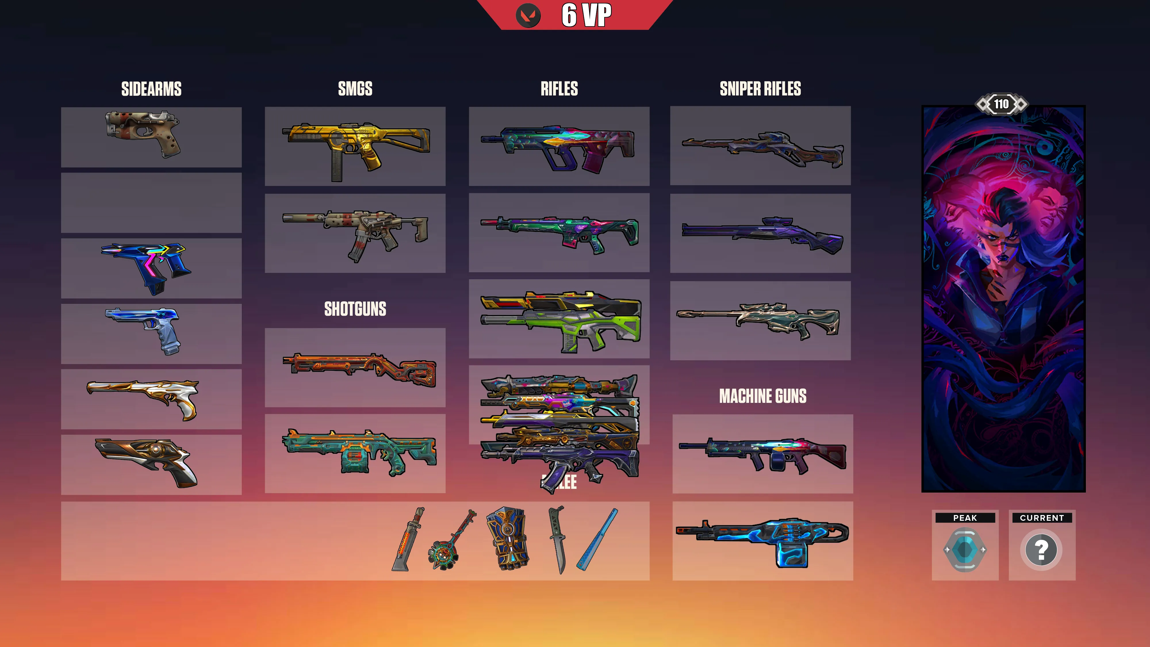 EU ⸱ 🎖️ Champions + Arcane⸱ 🔢 110 Level ⸱ ⬆️ Peak Platinum 2 ⸱ 🔫 44 Skins ⸱ 🎟️ 2x Battlepass ⸱ 💰 6 VP ⸱ 🔮 35 RP ⸱ 🧬 28x Agents ⸱ 📝 Check Description 1