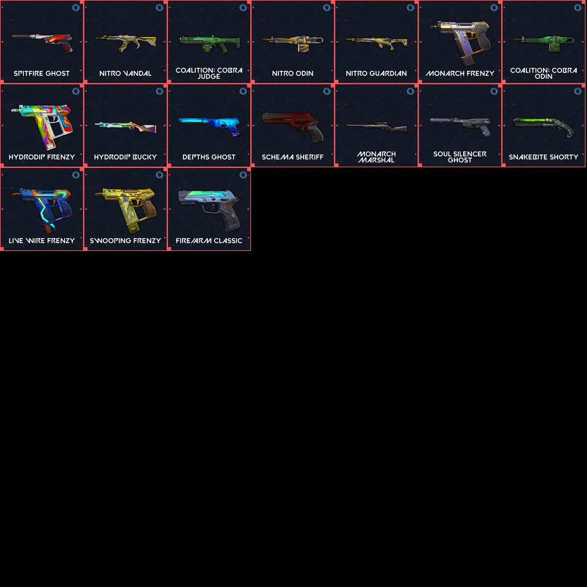 EU ⸱ 🎖️ Champions 2021 Full Collection ⸱ 🔢 171 Level ⸱ ⬆️ Peak Ascendant 3 ⸱ 🔫 115 Skins ⸱ 🎟️ 7x Battlepass ⸱ 💰 81 VP ⸱ 🔮 45 RP ⸱ 🧬 28x Agents ⸱ 📝 Check Description thumbnail 4